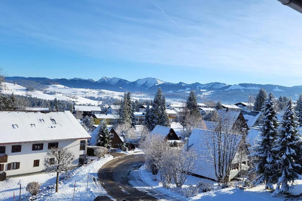 Ferienwohnung Im Allgaeu Mit Bergsicht Oberreute Buitenkant foto